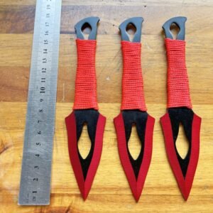 Practice Throwing Knife Set YF183 – 3-Piece, Orange