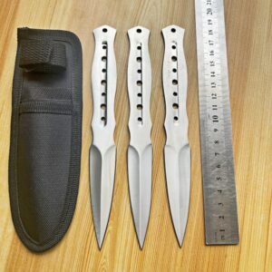 Practice Throwing Knife Set YF143 – 3-Piece, White