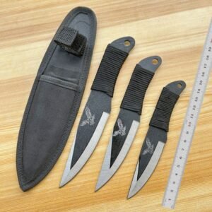 Practice Throwing Knife Set YF079-3 – 3-Piece, White